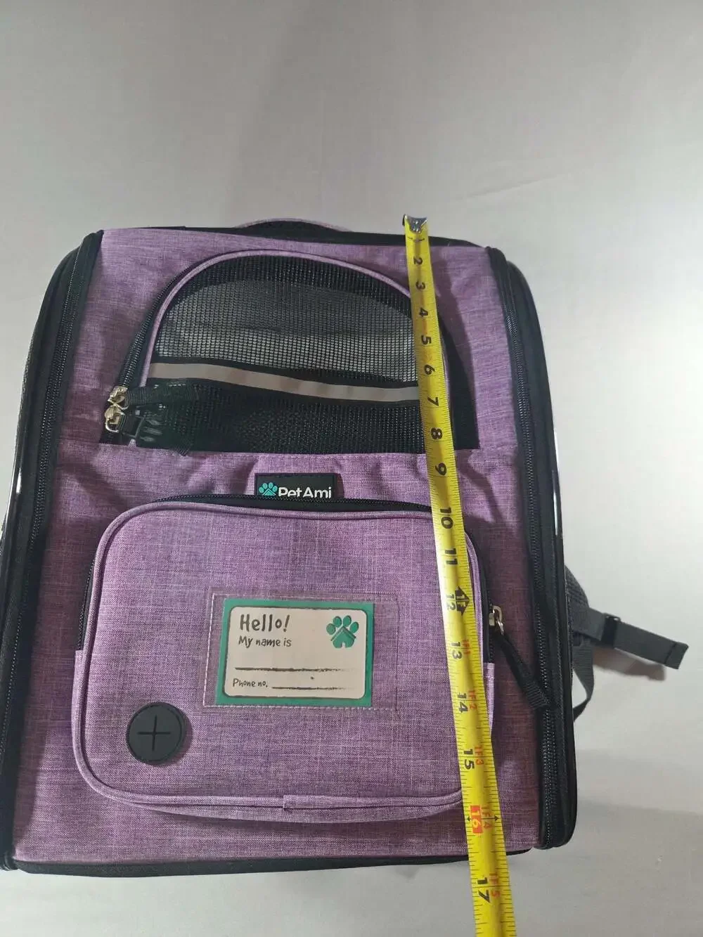 PetAmi Deluxe Backpack Dog & Cat Carrier